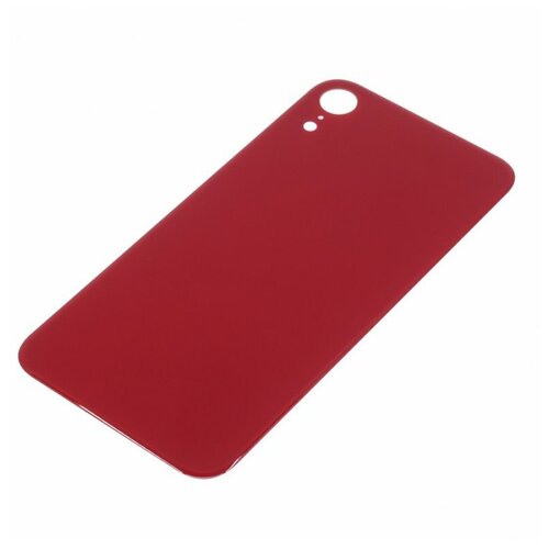 Задняя крышка для Apple iPhone XR (с широким отверстием) красный, AAA задняя крышка для apple iphone xr черный aa