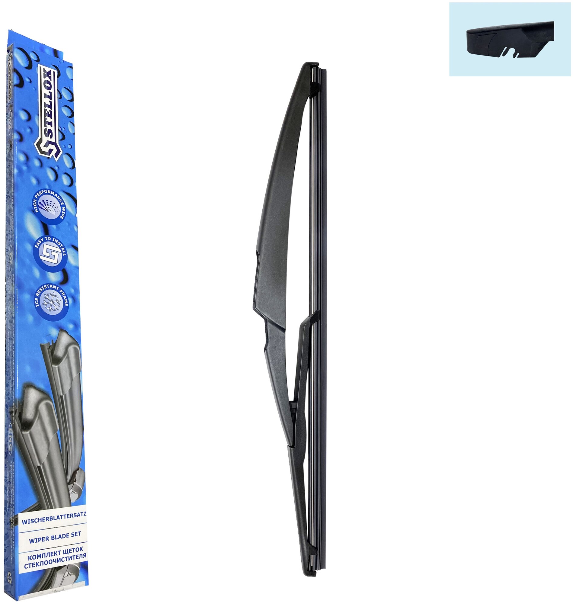 фото Задний дворник для Renault Captur (j5) c 2015-2022 (29 см)