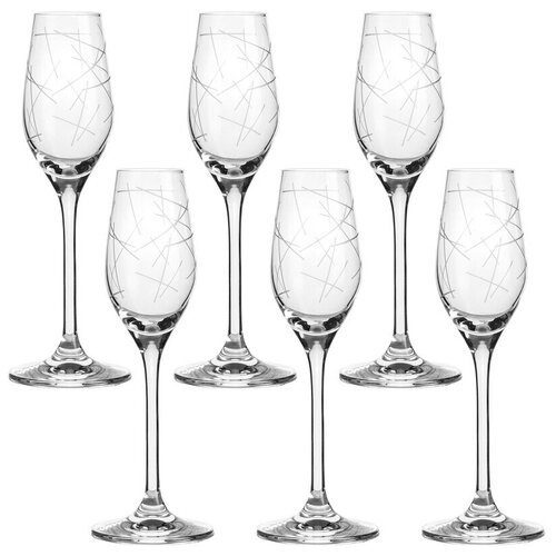 Рюмки 95 мл 6 шт Rona 