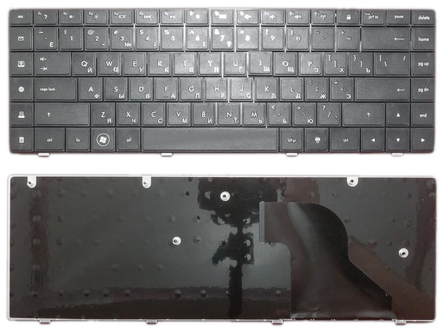 Клавиатура для ноутбука HP Compaq 620 русская черная 840₽