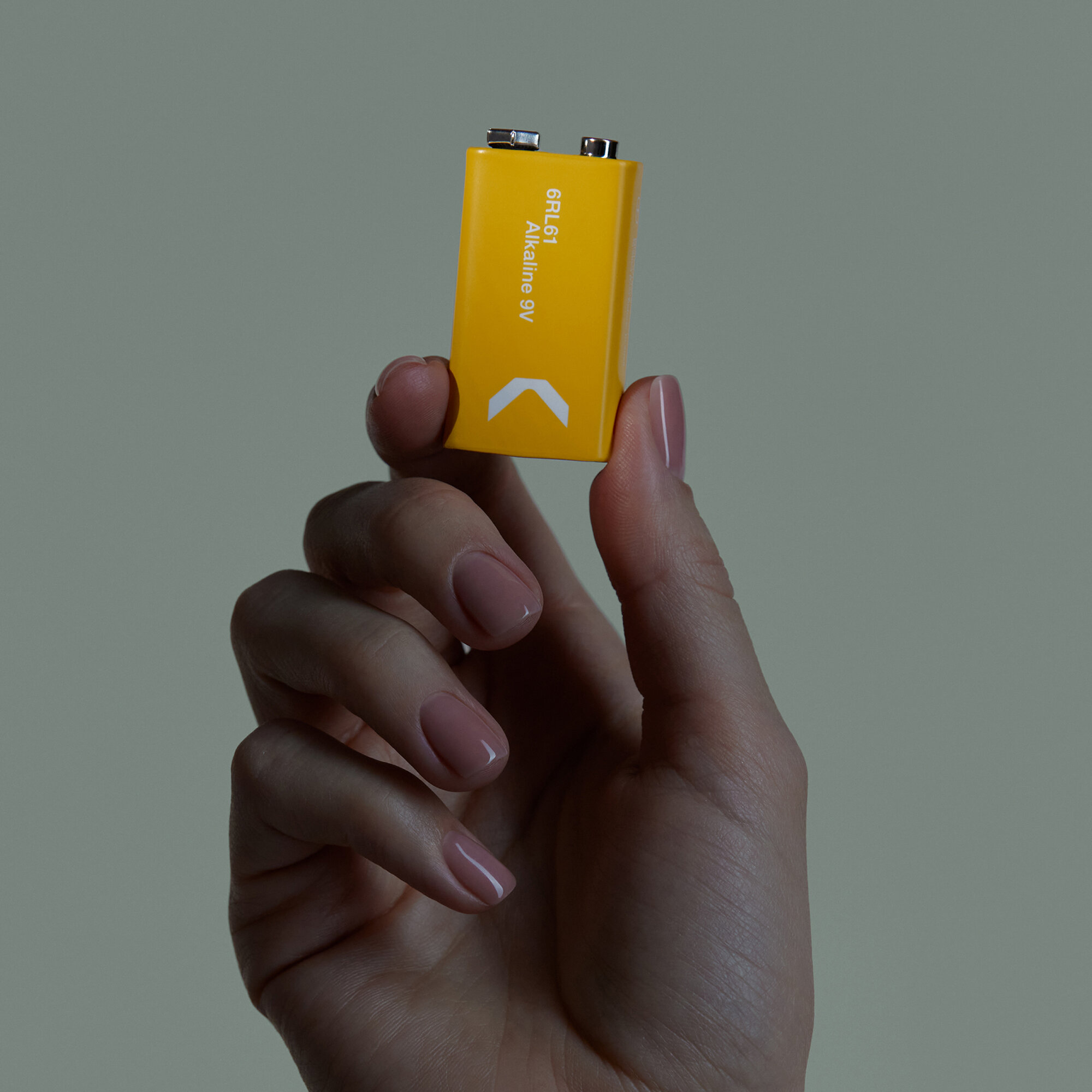 Батарейка крона алкалиновая COMMO Everyday Batteries, 6LR61, 1 штука в упаковке