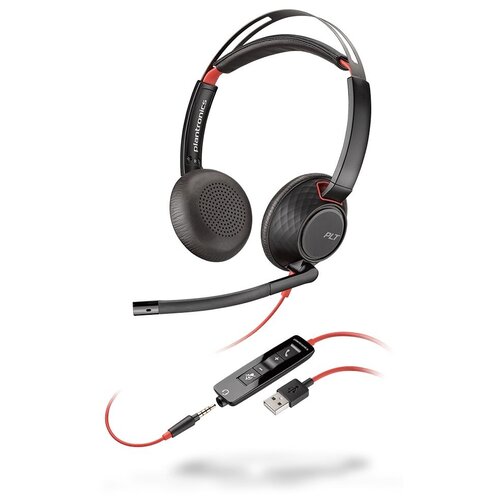 Plantronics Гарнитура Plantronics BlackWire C5220-A черный