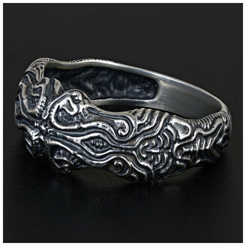 фото Серебряное кольцо, чернение lazurit-online