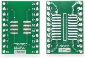 Двусторонняя SOP20 SSOP20 TSSOP20 печатная плата