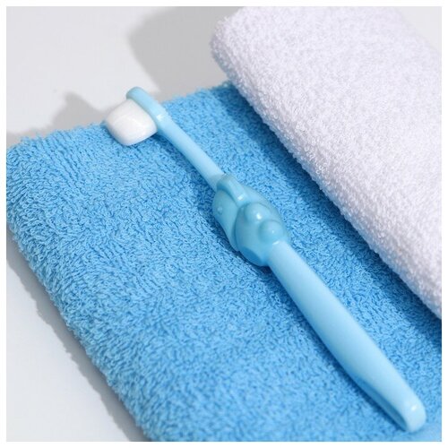 Зубная щётка детская 2-9 лет 10 000 щетинок ультрамягкая синяя 561₽