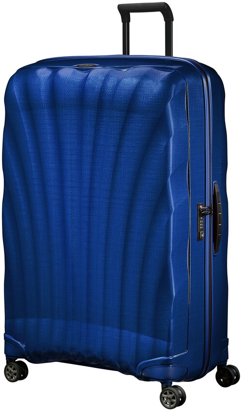 Чемодан Samsonite, 144 л, размер S, синий