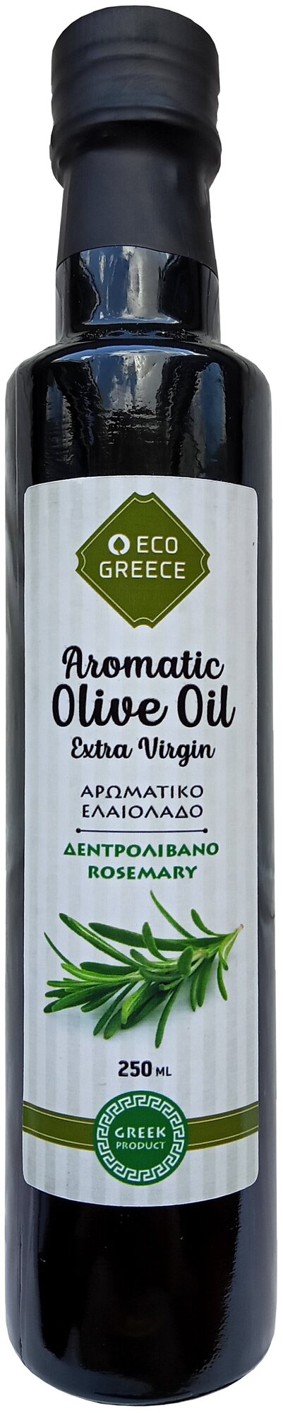 Деревенское (Horiatiko - хориатико) оливковое масло Extra Virgin с розмарином