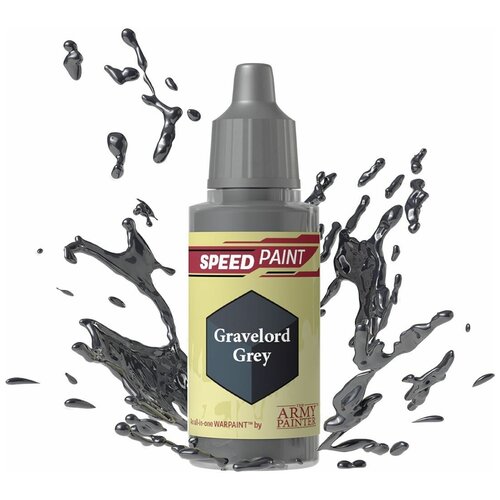 Акриловая краска Army Painter Warpaints Speedpaint: Gravelord Grey краска warpaints speedpaint purple alchemy