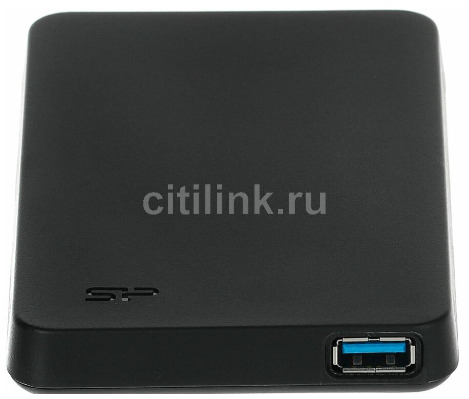 Внешний жесткий диск 1Tb Silicon Power Stream S05 черный USB 2.0 (sp010tbphd05ss3k) - фото №3
