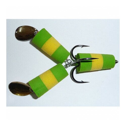 Рыболов-Сервис Приманка джиговая лягушка (GYG зел./жел./зел.)