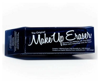 MakeUp Eraser Салфетка для снятия макияжа, темно-синяя (MakeUp Eraser, ) - фото №1