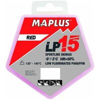 Смазка Лыжная Maplus Парафин Maplus LF LP15 Red (-3-9) 100г