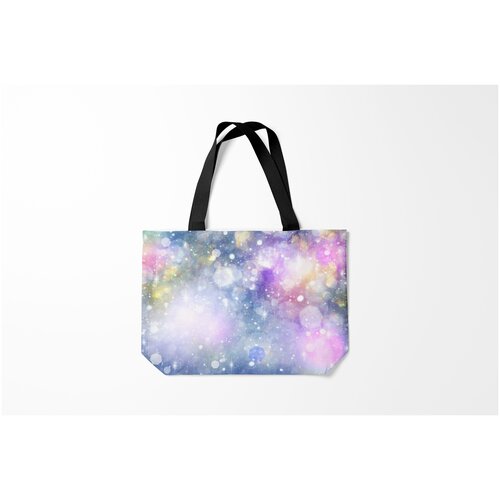 фото Сумка-шоппер / 46х35 см / популярные иллюстрации / астрономия космос звездное небо burnettie