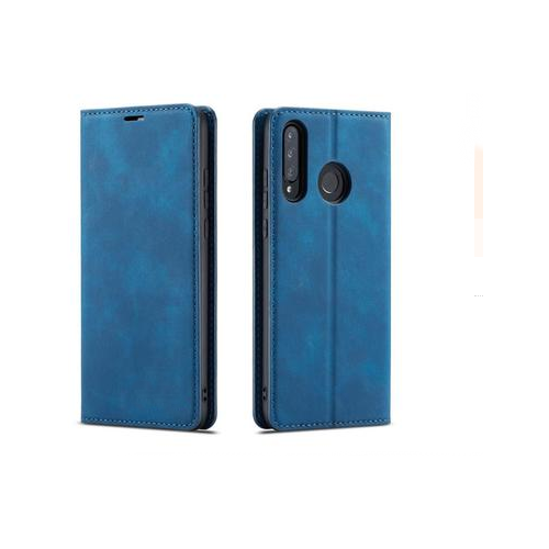 Чехол-книжка для Huawei P30 Lite / Huawei Nova 4E / Honor 20 Lite / Honor 20s (MAR-LX1H) из качественной импортной кожи прошитый элегантной простро. honor 20s 20 lite huawei p30 lite nova 4e чехол экокожа черный