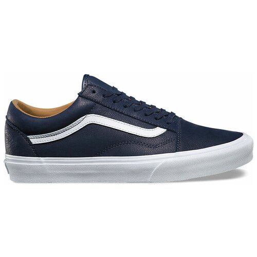 Кожаные кеды Vans Old Skool VA38G1MRU синие (35)