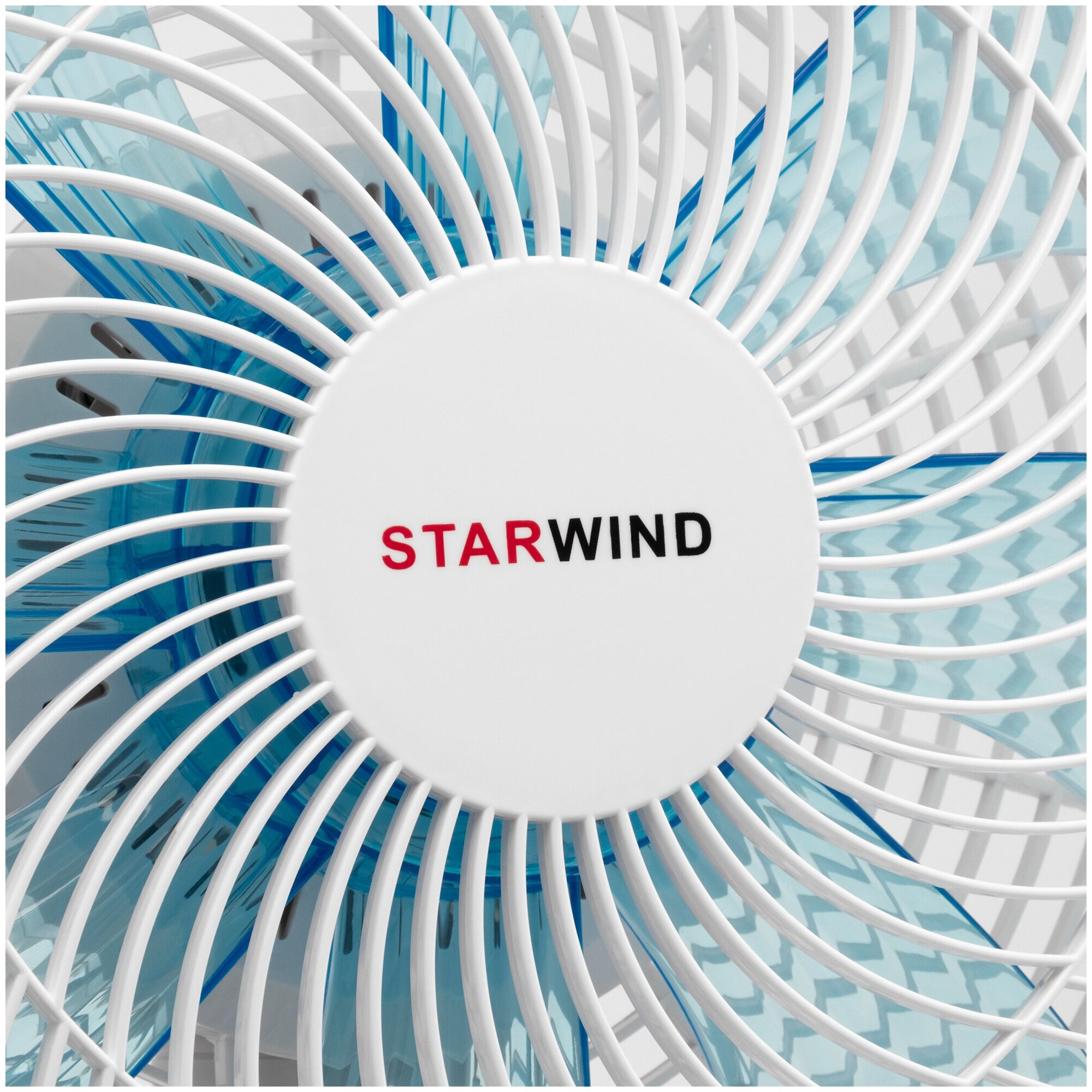 Вентилятор настольный/напольный Starwind SAF1231 50Вт скоростей:4 белый - фотография № 2