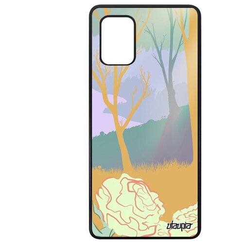 фото Модный чехол на // galaxy a71 // "лесные розы" пейзаж стиль, utaupia, цветной
