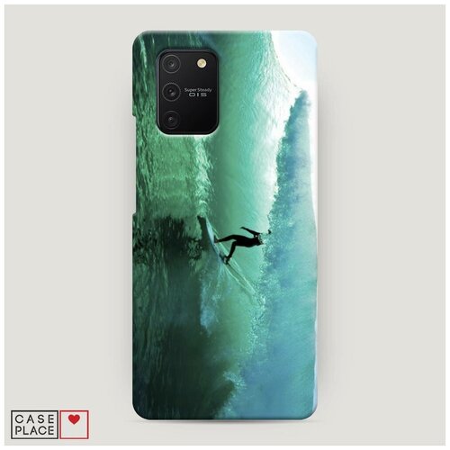 фото Чехол пластиковый samsung galaxy s10 lite хобби серфинг 2 case place