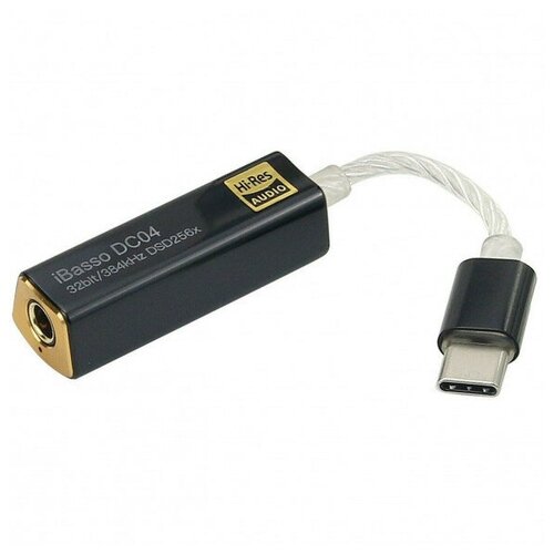 Портативный усилитель и ЦАП iBasso DC04, черный