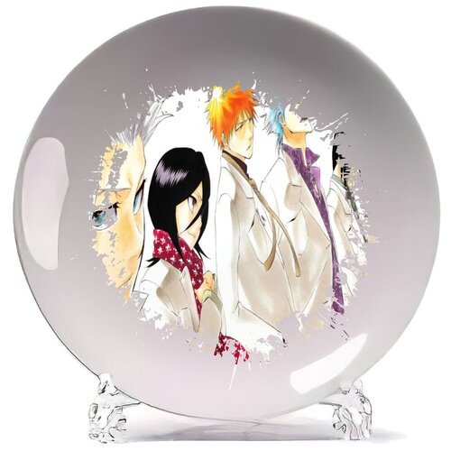 фото Тарелка аниме блич пять персонажей coolpodarok