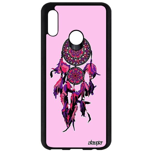 фото Противоударный чехол на смартфон // honor 10 lite // "ловец снов" талисман символ, utaupia, розовый