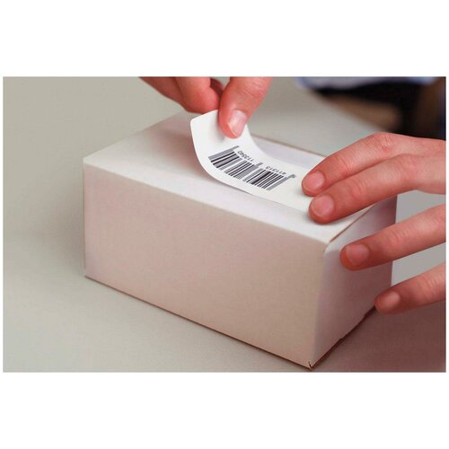 Лента Vell VL-D-11356/S0722560 (41 х 89 мм, белая) для Label Writer 400/450/450 Turbo