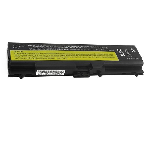 Аккумулятор для ноутбука Lenovo (42T4731) T410, T510, E40 5200mAh аккумуляторная батарея для ноутбуков для lenovo thinkpad sl410 sl510 t410 t510 w510 e40 e50 e420 e425 42t4751