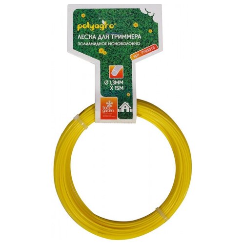 Леска д/триммера D2,4мм 15м квадрат 
