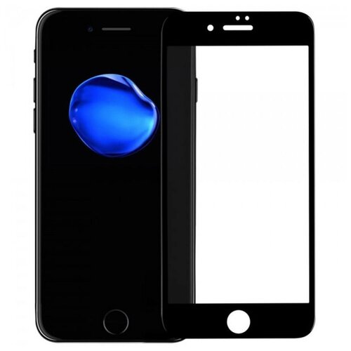 Защитное стекло / бронестекло для iPhone 7 Plus полное покрытие 10D черное