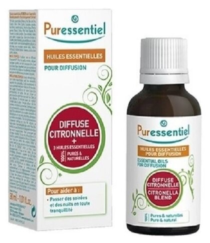 Puressentiel Комплекс эфирных масел цитронелла + 3 эфирных масла 30 мл (Puressentiel, ) - фото №3