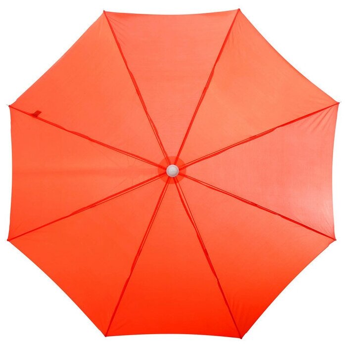 Зонт пляжный «Классика», d=150 cм, h=170 см, цвет микс - фотография № 2