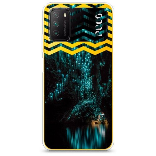 фото Силиконовый чехол "сумеречная красота" на xiaomi poco m3 / сяоми поко м3 case place