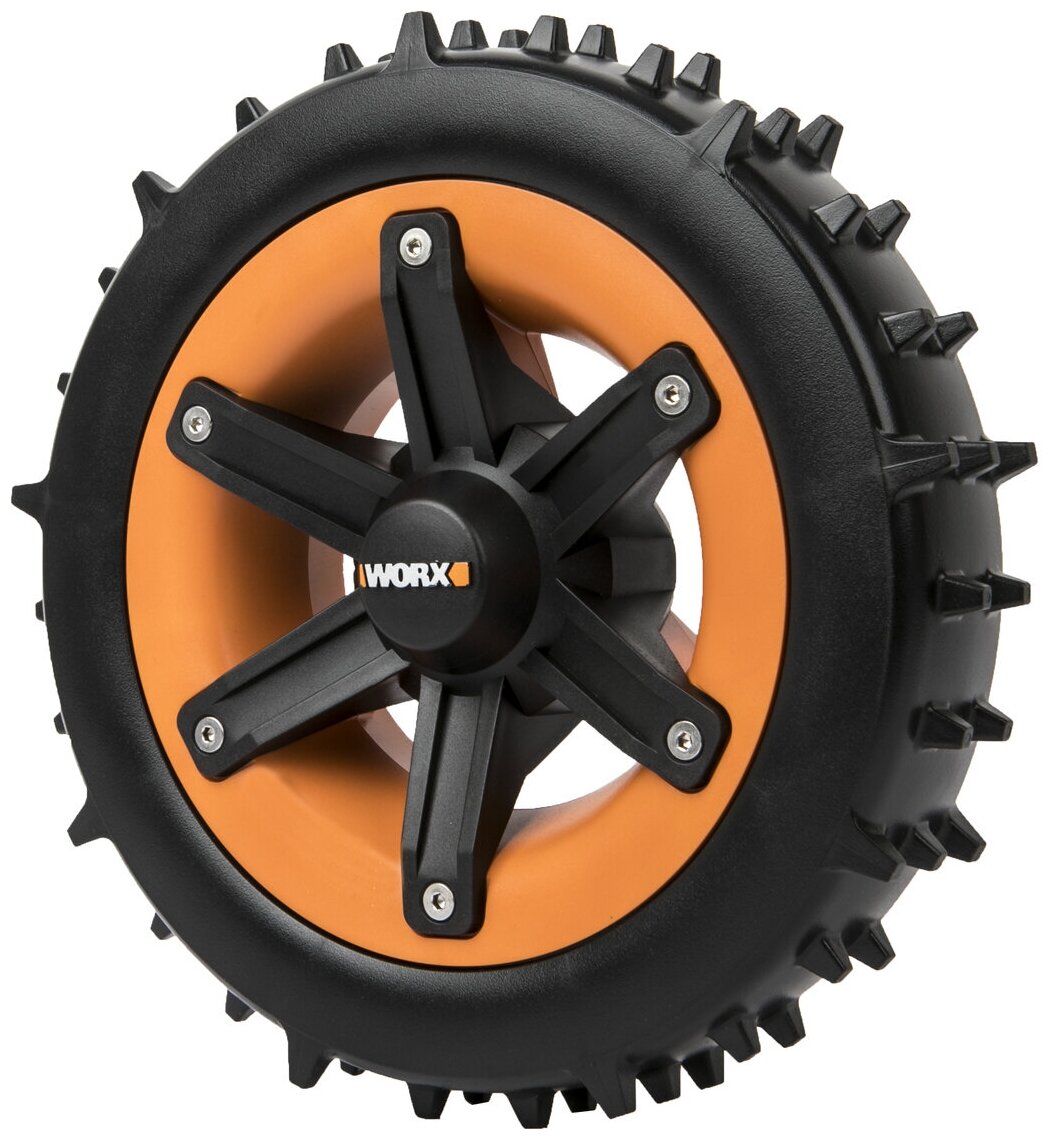 Комплект колес повышенной проходимости Worx "шипованный протектор" для Landroid