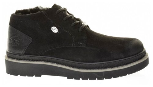 Ботинки DOCKERS, зимние, натуральная замша, размер 43, черный