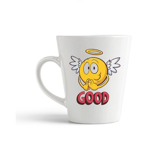 фото Кружка-латте coolpodarok "good (хороший)"