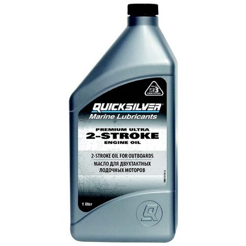 Масло моторное для лодочных моторов Quicksliver 2T TC-W3 Premium ULTRA oil, 1л. 8M0170003