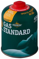 TOURIST TBR450 Баон газовый пропанбутановый 450гр резьбового стандарта epi-gas