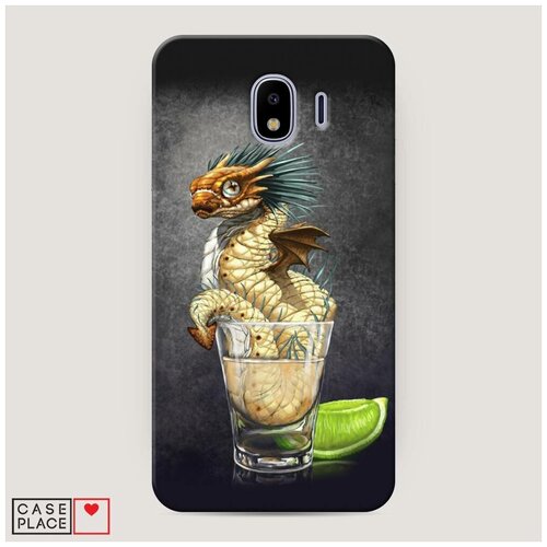 фото Чехол пластиковый samsung galaxy j4 алкоголь и дракон 1 case place