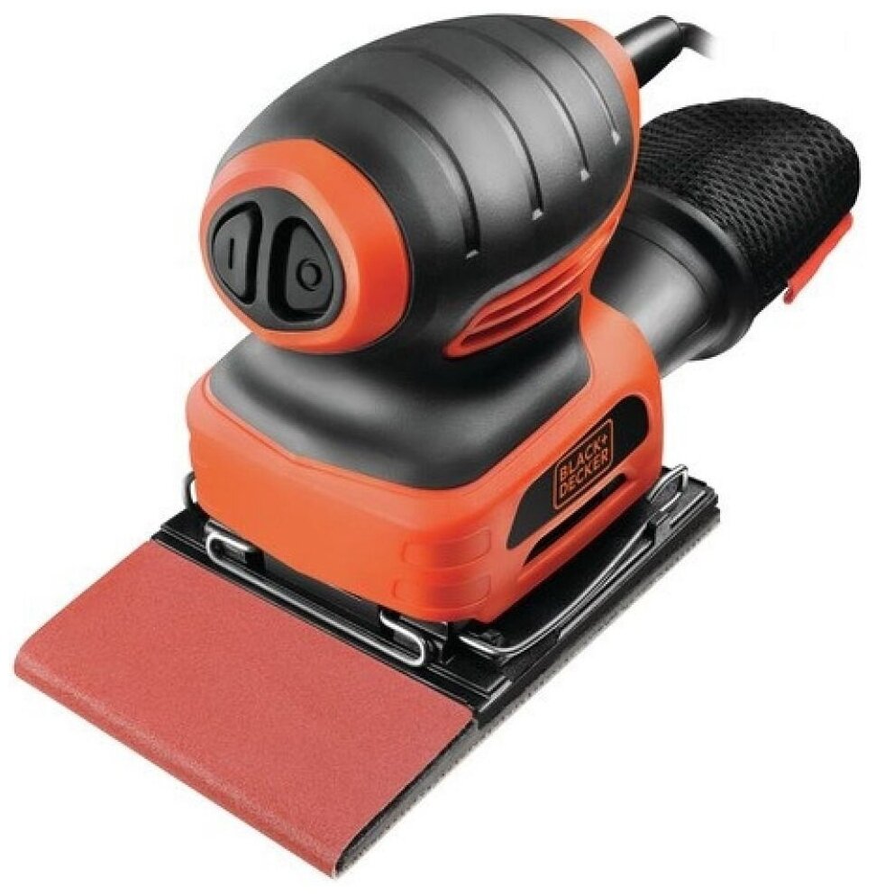 Плоскошлифовальная машина Black+Decker KA400-QS 220Вт