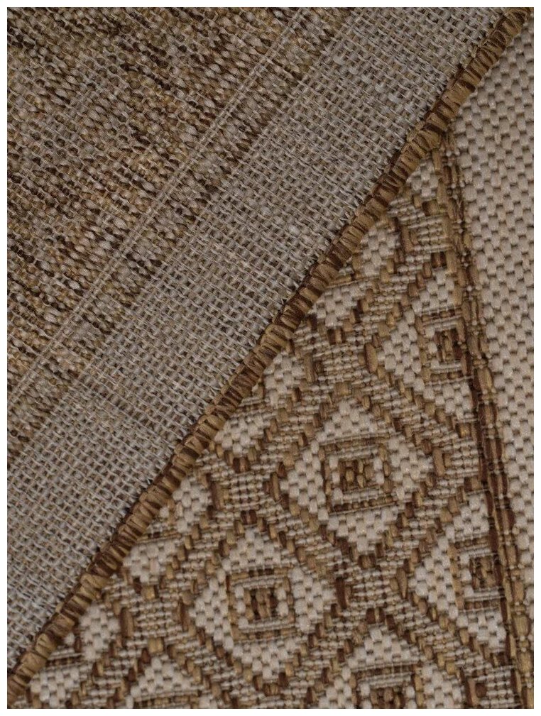 Ковер-циновка Люберецкие ковры Эко 7903-01, 1 x 2 м - фотография № 6