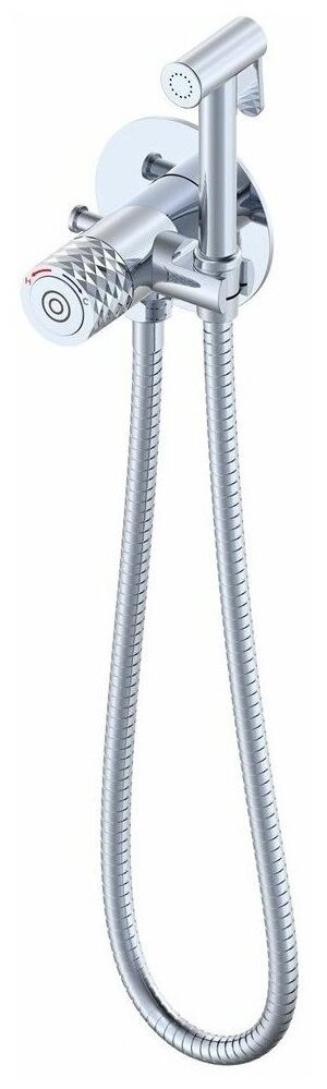 Смеситель с гигиеническим душем Gappo G7288, хром