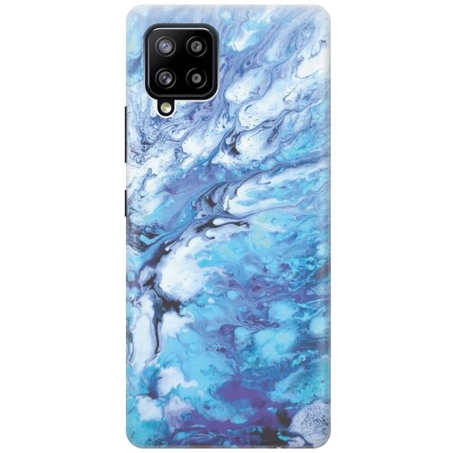 RE: PA Чехол - накладка ArtColor для Samsung Galaxy A42 с принтом "Синий мрамор"