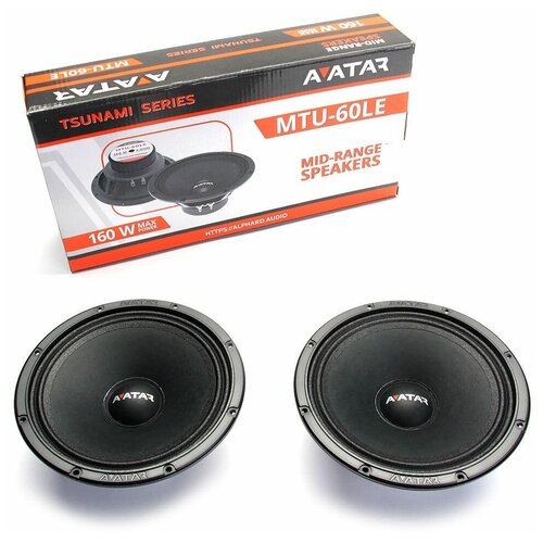 Автомобильная акустика эстрадная AVATAR MTU-60LE 186000₽