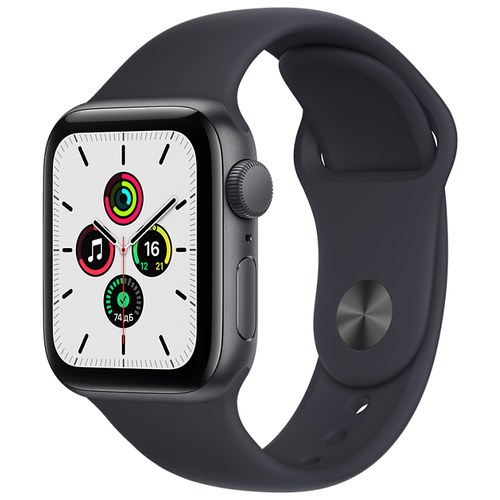 Apple Умные часы Apple Watch SE, 40 мм, серый космос