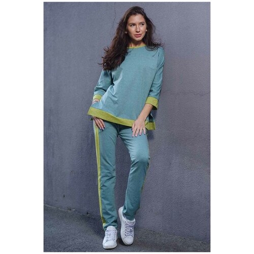 фото Костюм crosssport, размер 44, зеленый