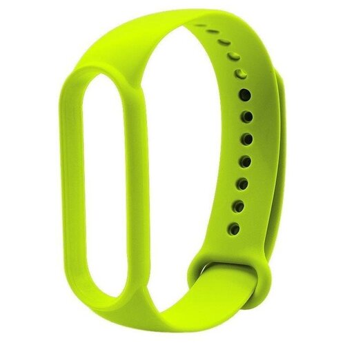 фото Mi band 5/6 wrist silicon strap basic lime <для xiaomi mi band 5/6, браслет или ремешок> <для xiaomi