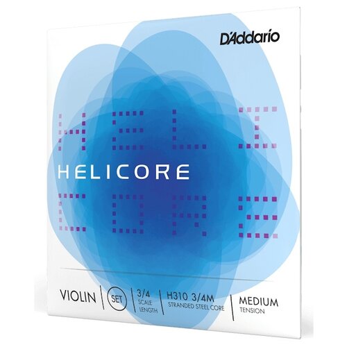 Набор струн D'Addario Helicore H310 3/4M, 1 уп. набор струн d addario h512 3 4m 1 уп