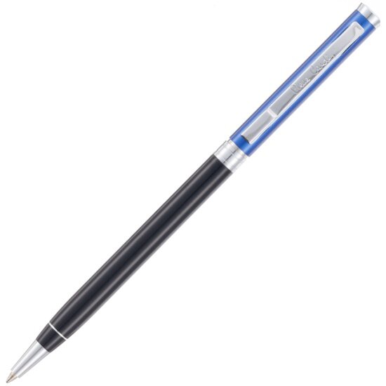 Ручка шариковая Pierre Cardin GAMME. Цвет - черный и синий. Упаковка Е или E-1