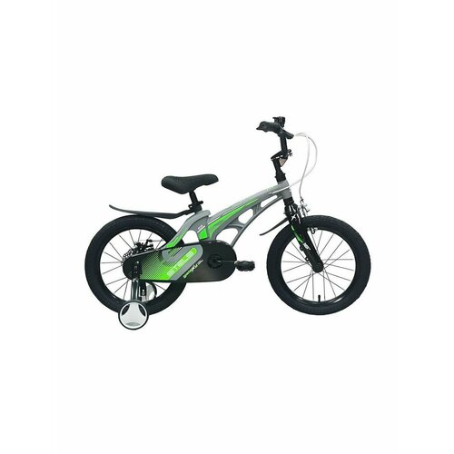 усиленные боковые колеса поддержка на детский велосипед Велосипед детский Stels 16 Galaxy V010 2021 года серый