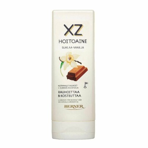 Кондиционер для волос XZ шоколадно-ванильный запах (успокаивает и увлажняет кожу головы), 250 мл (Финляндия)